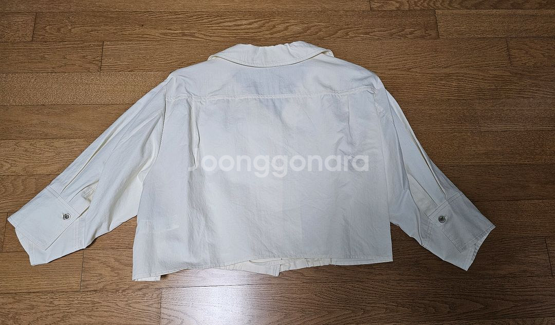 (새상품) 타임 오픈칼라 포켓셔츠--6