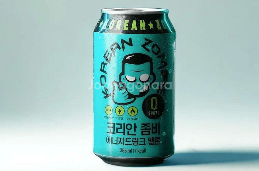 코리안좀비 에너지드링크 멜론맛 18개--0