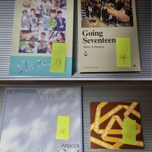 세븐틴 음반 정리 / 포토북+CD 구성 1/2