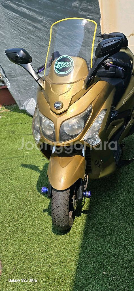 SYM GTS125 스쿠터 ㅡ 서류X--1