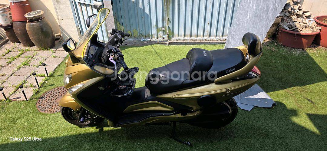 SYM GTS125 스쿠터 ㅡ 서류X--2