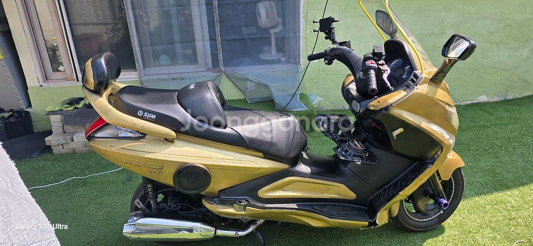 SYM GTS125 스쿠터 ㅡ 서류X--3