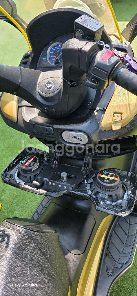 SYM GTS125 스쿠터 ㅡ 서류X--5