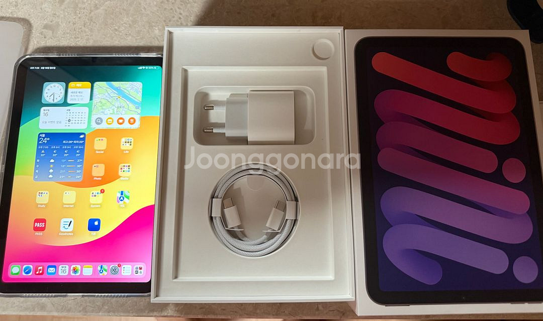 아이패드 미니7 128GB 셀룰러 애케플--1