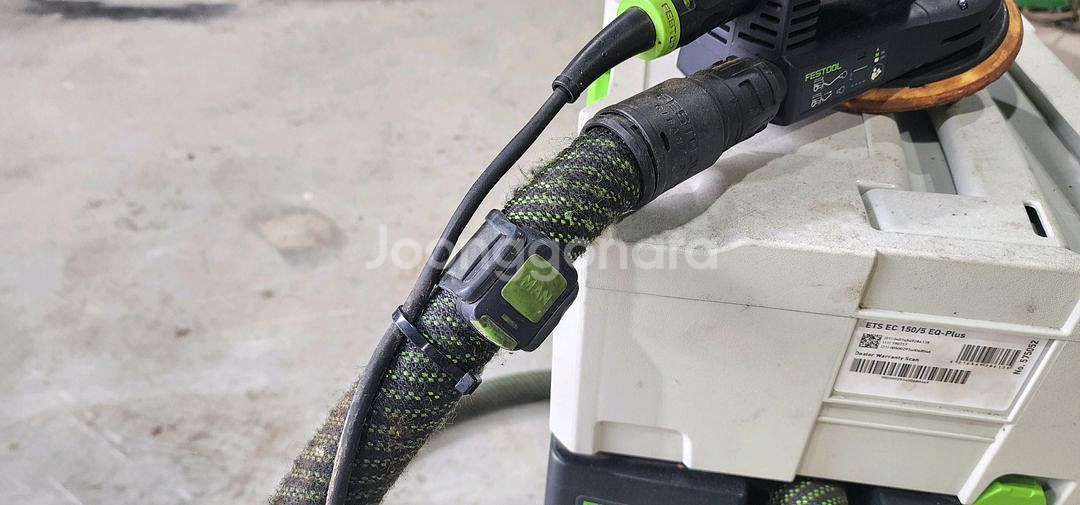 페스툴 ETS EC 150/5 EQ 샌더, 집진기 세트--6