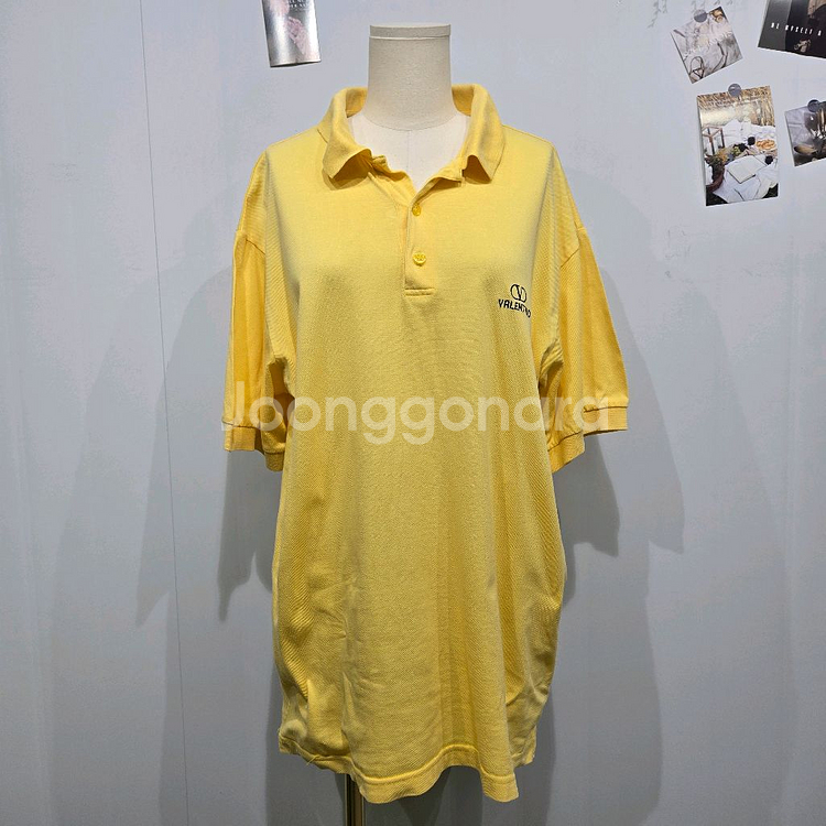 발렌티노 카라 반팔 티셔츠 면티 폴로--0