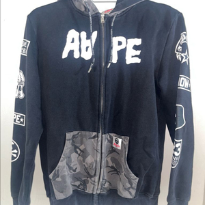 에이프 베이프 후드집업 aape bape