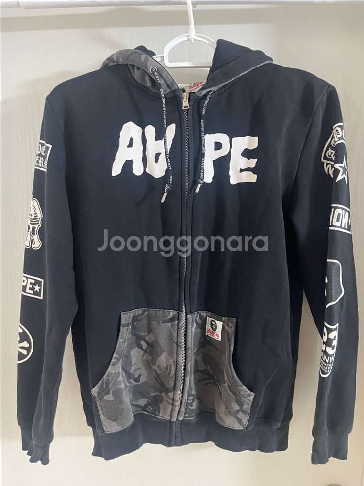 에이프 베이프 후드집업 aape bape--1