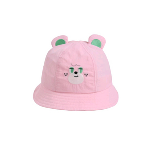 모이몰른X노티드 유아 아기모자 버킷햇 슈가베어 48