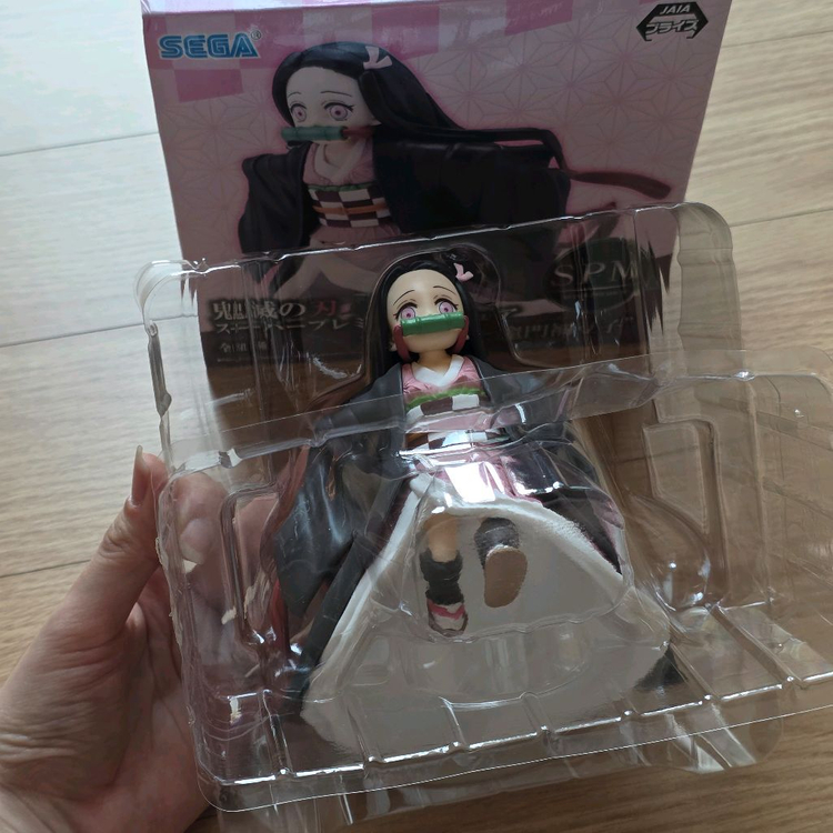 귀멸의 칼날 작아진 네즈코 피규어--1