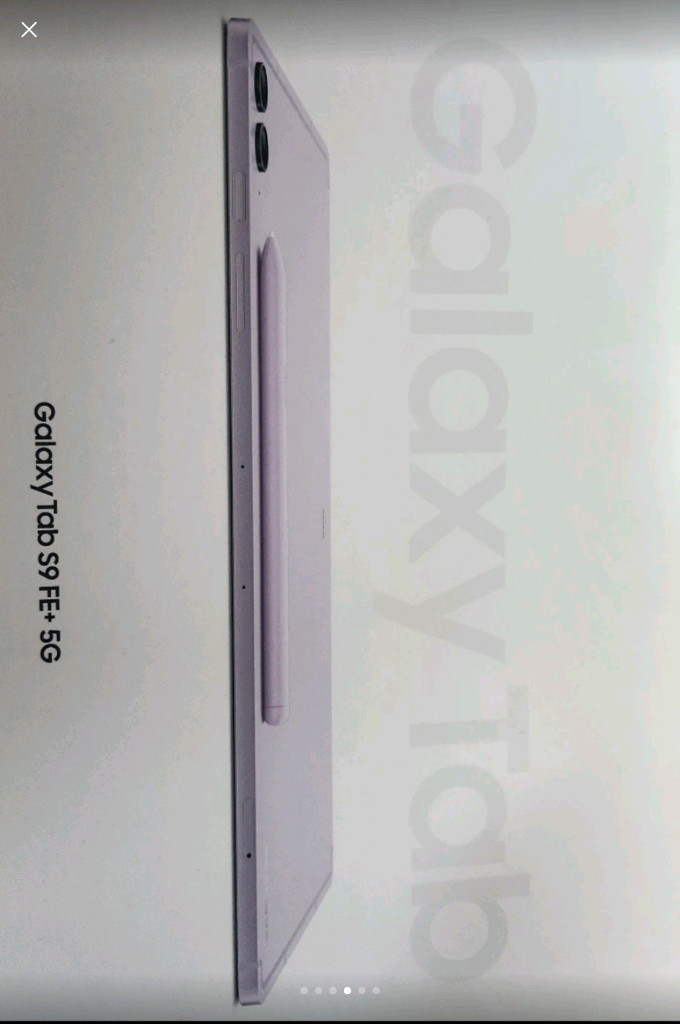 갤럭시탭 s9 fe플러스 5G 셀룰러 이미지