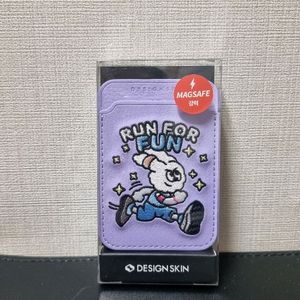 디자인스킨 맥세이프 스트레치 자수 포켓
