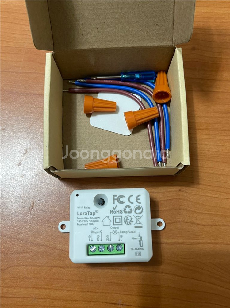 LoraTap RR400W 릴레이 모듈 새상품--0