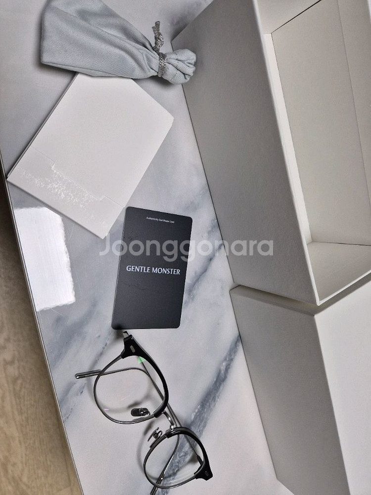 젠틀몬스터 안경 알리오 X 01 하금테 티타늄 안경테--1