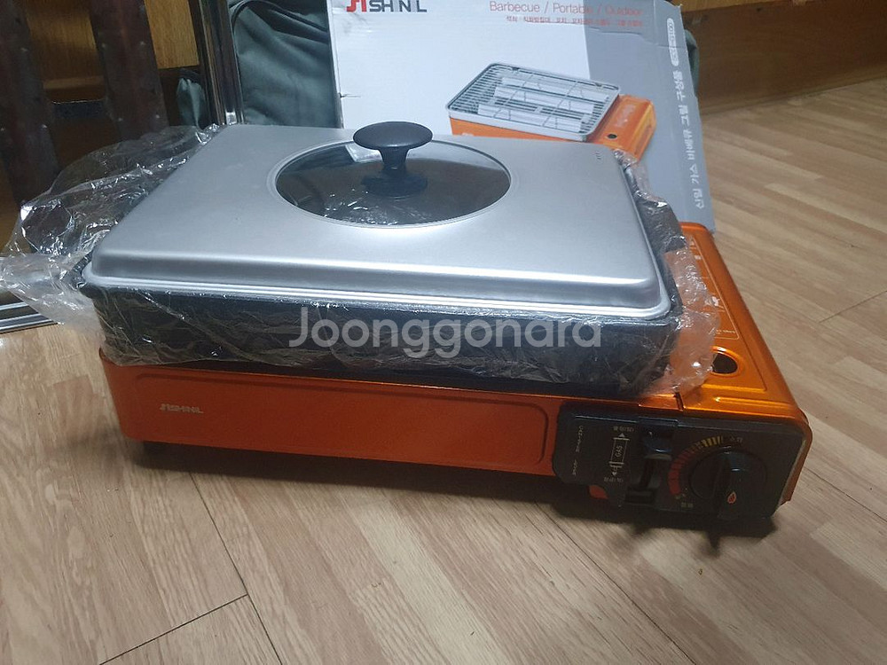 신일 가스 바베큐 그릴 캠핑 버너 구이바다--1