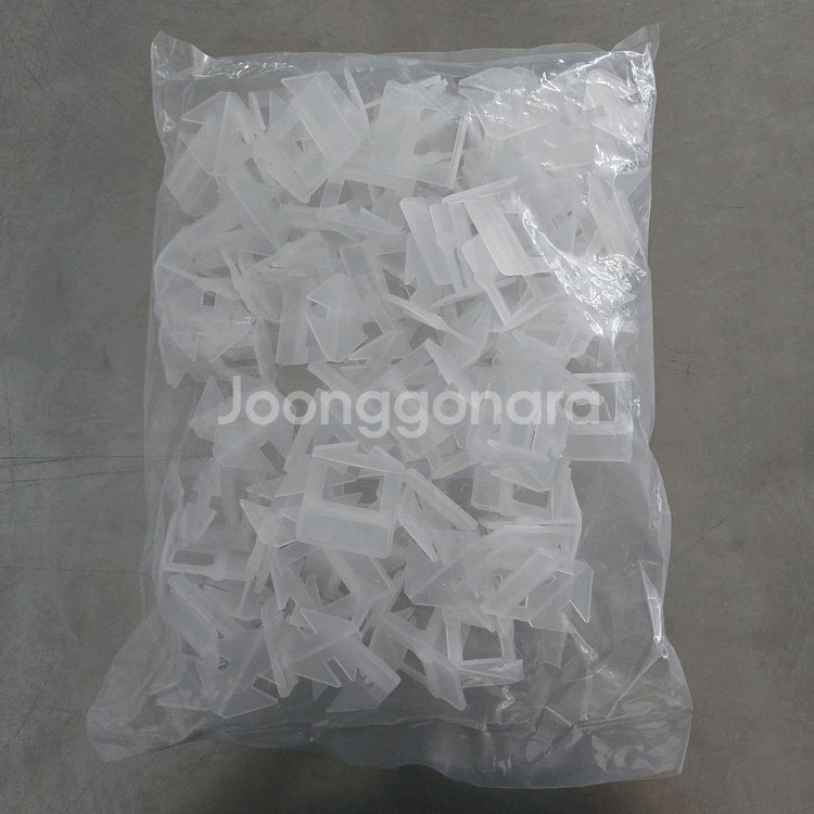 기광 타일 평탄클립 100개 1.5/3~12mm 흰색A--1