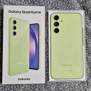 갤럭시 퀀텀4 라임색 128GB 판매합니다 A54