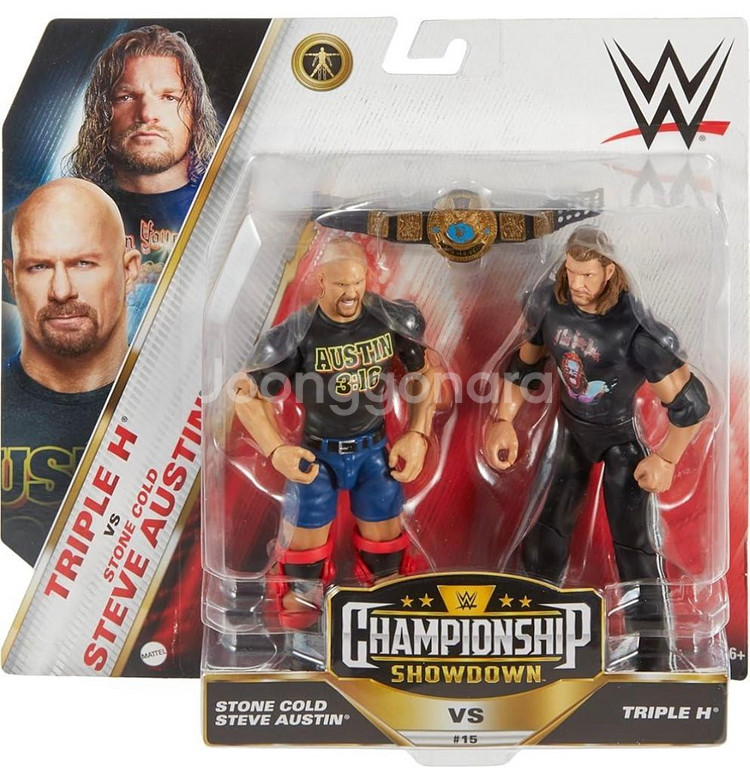 마텔 WWE 베이직 챔피언십 쇼다운 트리플H--1