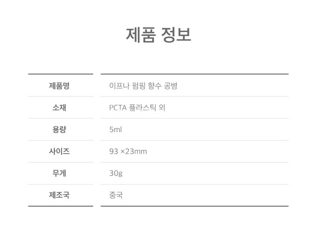 뚜껑없는 향수 돌려쓰는 향수공병 공병 5ml 8ml 1--3