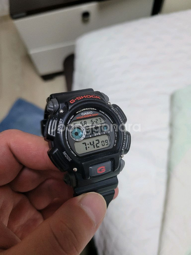 쥐샥 정품 dw-9052 군인시계 전자시계 방수시계 밴--8