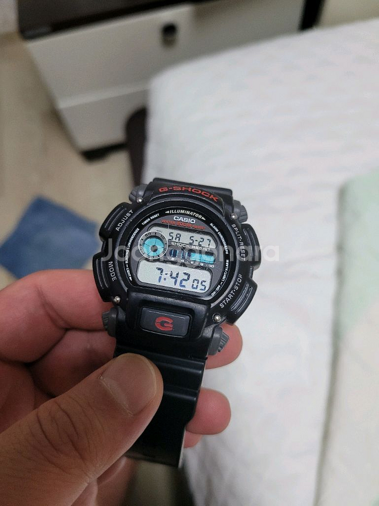 쥐샥 정품 dw-9052 군인시계 전자시계 방수시계 밴--9