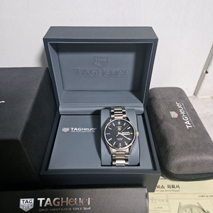 태그호이어 까레라 칼리버5 데이데이트 검판 41mm