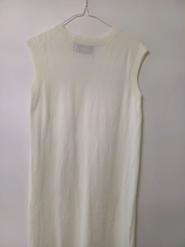 여성 칼라거펠트 봄.가을 여름니트 롱베스트(사방스판95 이미지