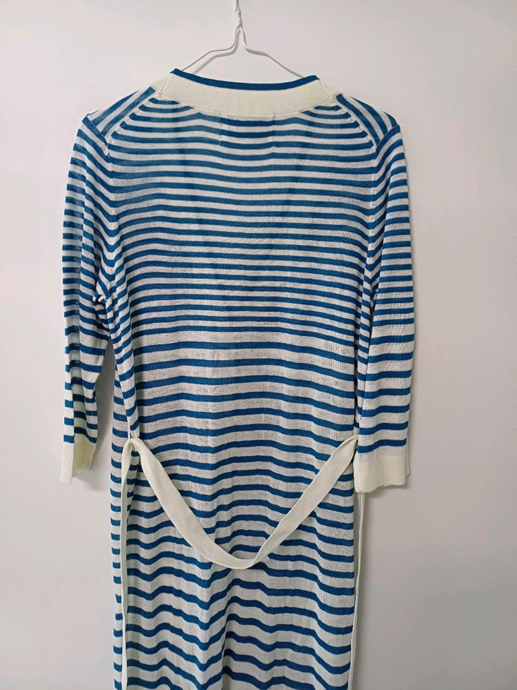 여성 칼라거펠트 여름 롱가디건(새상품.오버핏90-95) 이미지