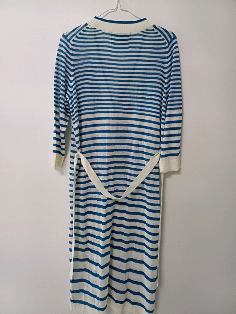 여성 칼라거펠트 여름 롱가디건(새상품.오버핏90-95) 이미지