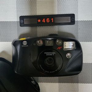 미놀타 파노라마 줌 5 필름카메라 파우치포함