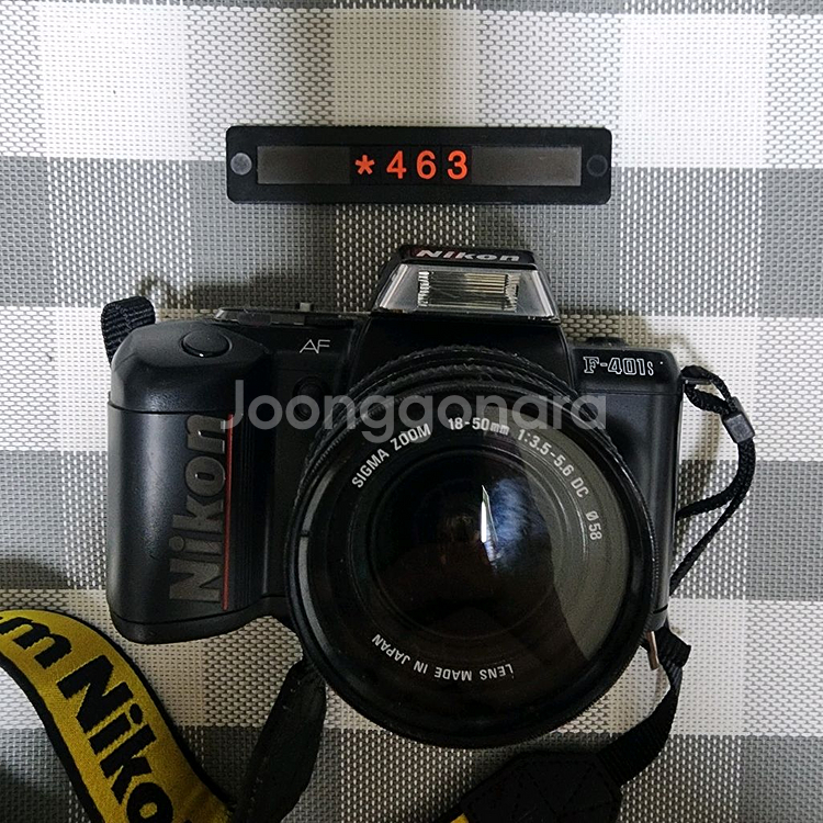 니콘 F 401s AF 필름카메라 18-50미리 줌렌즈--0