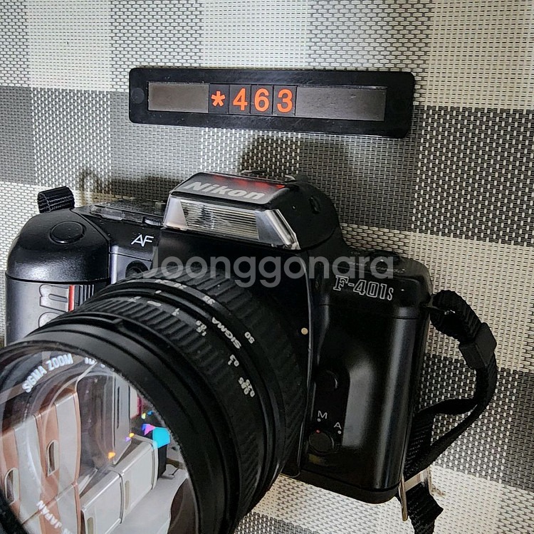 니콘 F 401s AF 필름카메라 18-50미리 줌렌즈--1