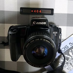 캐논 EOS 5 필름카메라 35-80미리 줌렌즈