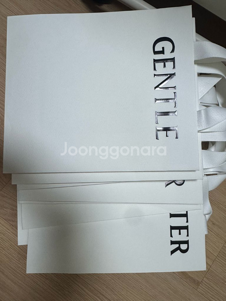 젠틀몬스터 쇼핑백 10장--0
