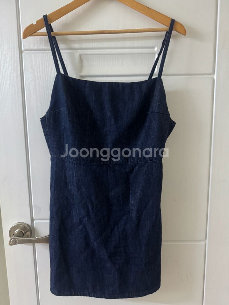 자라 데님 미니 원피스 여름 캐주얼--1