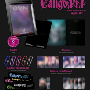 플레이브 caligo pt.1 퓨지티브 앨범 카라비너