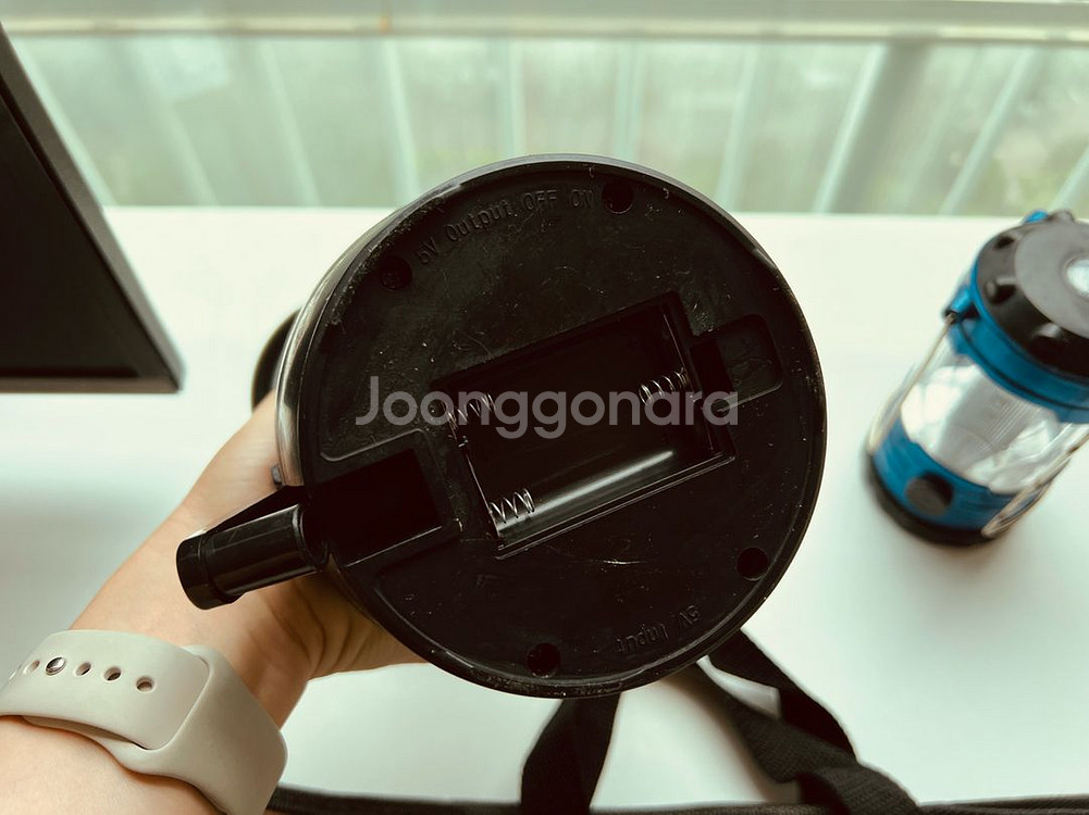 캠핑 랜턴 2개+바베큐 꼬치세트--5