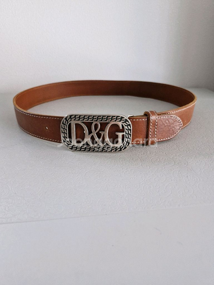 D&G 통가죽벨트--2