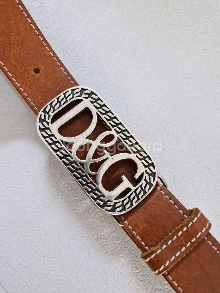 D&G 통가죽벨트--4