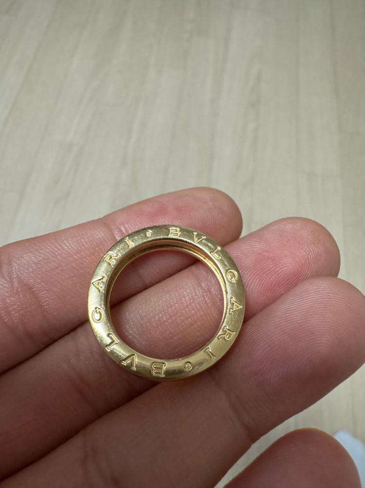 불가리 비제로원 반지 58호(한국 사이즈 18호) 이미지