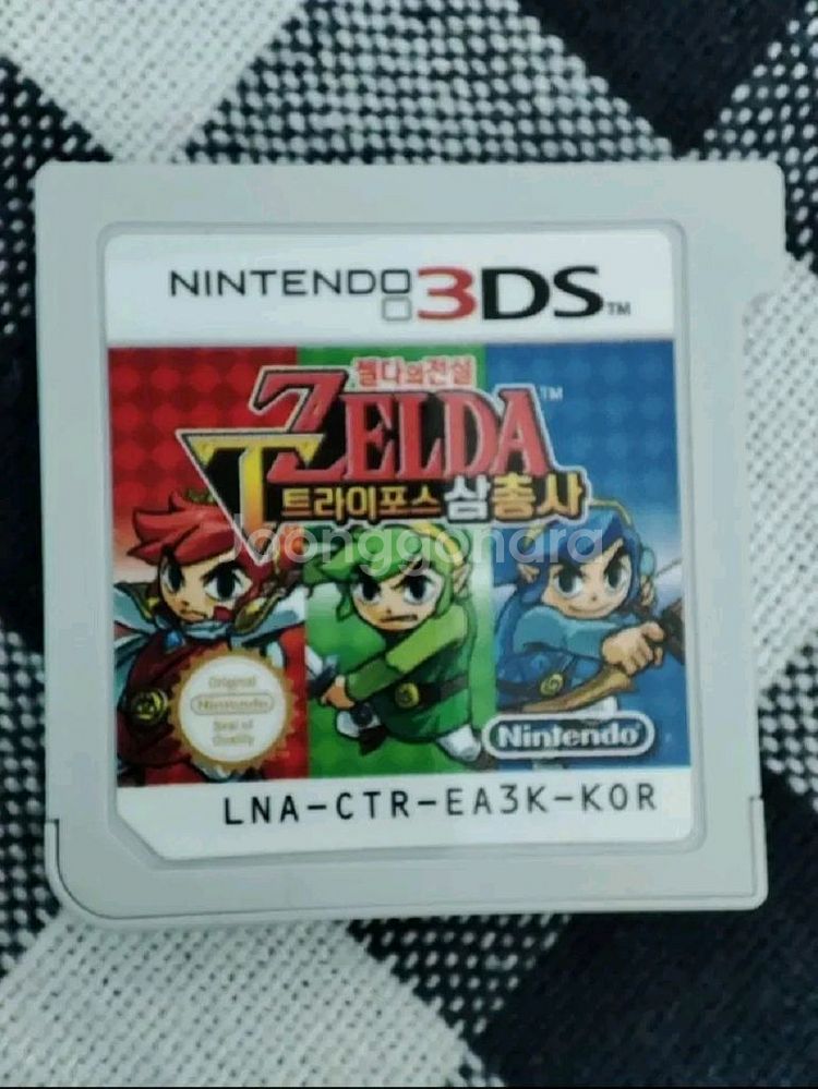 닌텐도 3ds 젤다의 전설 트라이포스 삼총사--0