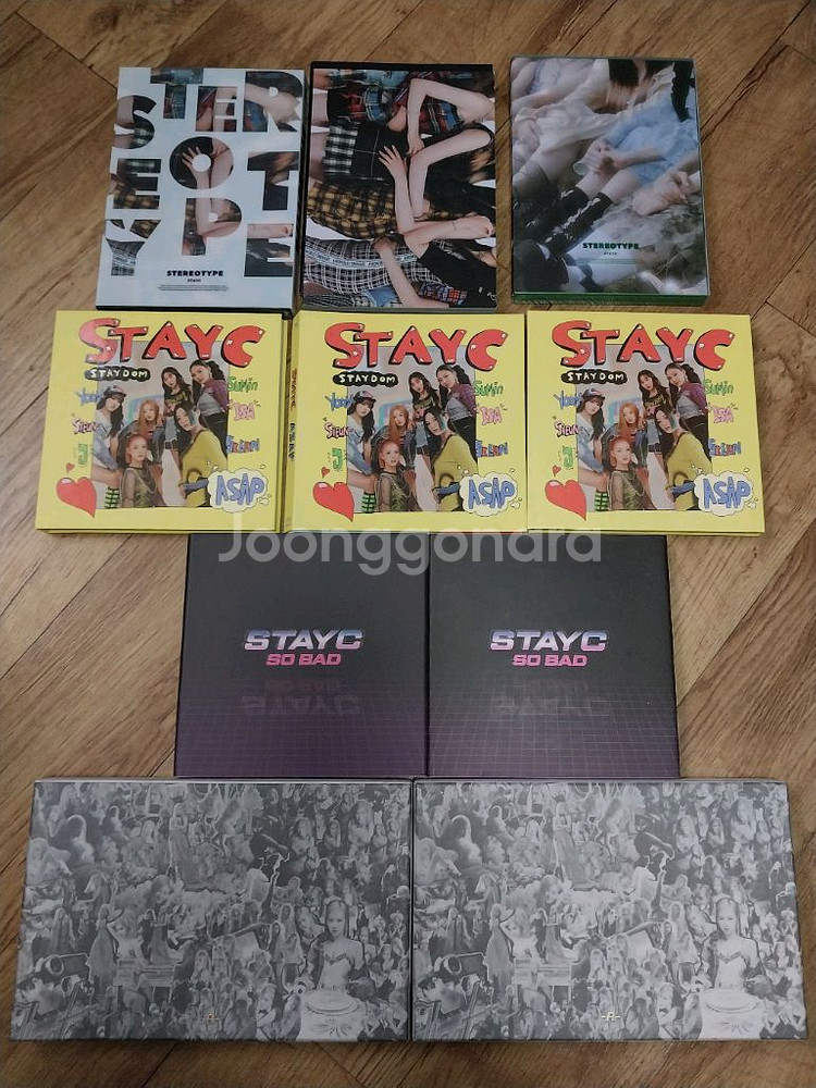 걸그룹 씨디10장 다합해서 무료배송--0