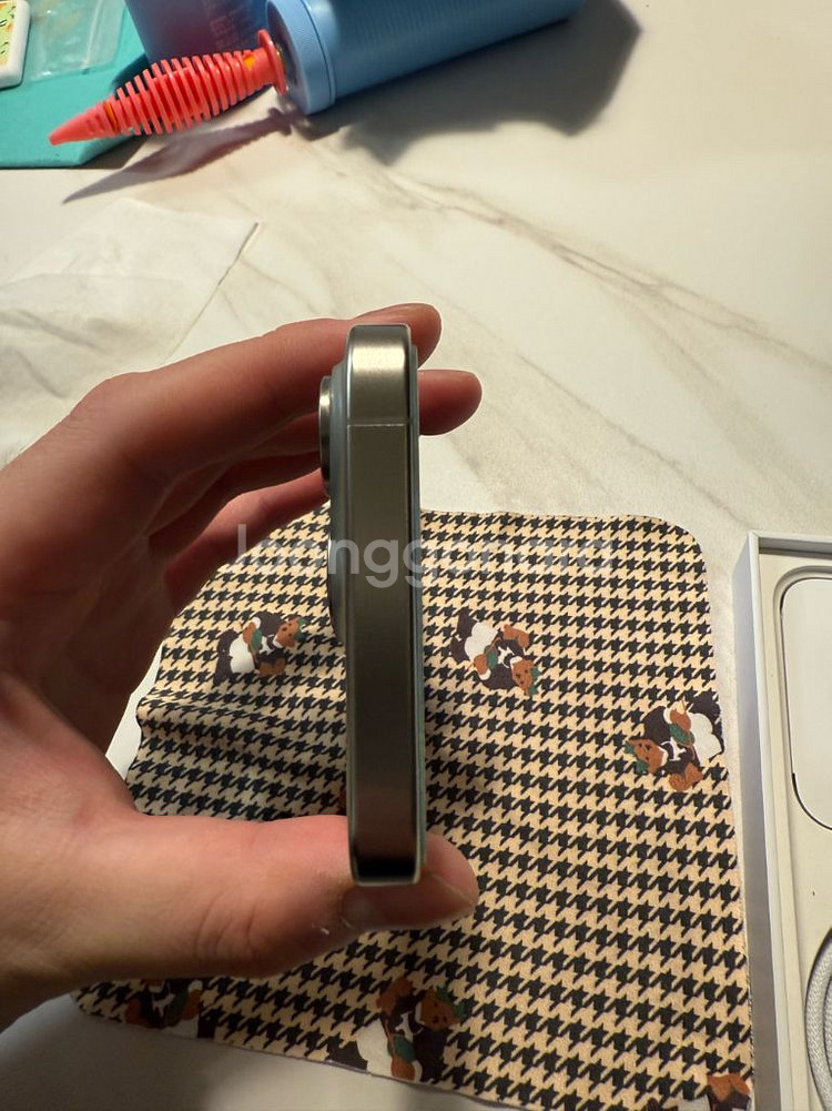 아이폰 15프로 512g 내츄럴 카메라 무음--4