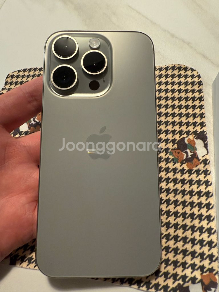 아이폰 15프로 512g 내츄럴 카메라 무음--7