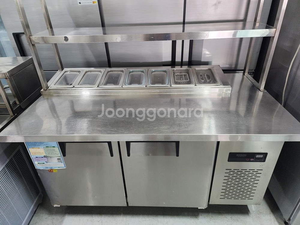 1500김밥 냉장고 상부선반 포함 판매 합니다--5
