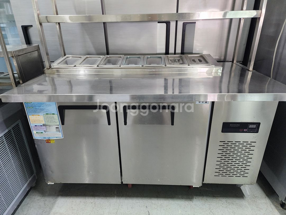 1500김밥 냉장고 상부선반 포함 판매 합니다--6