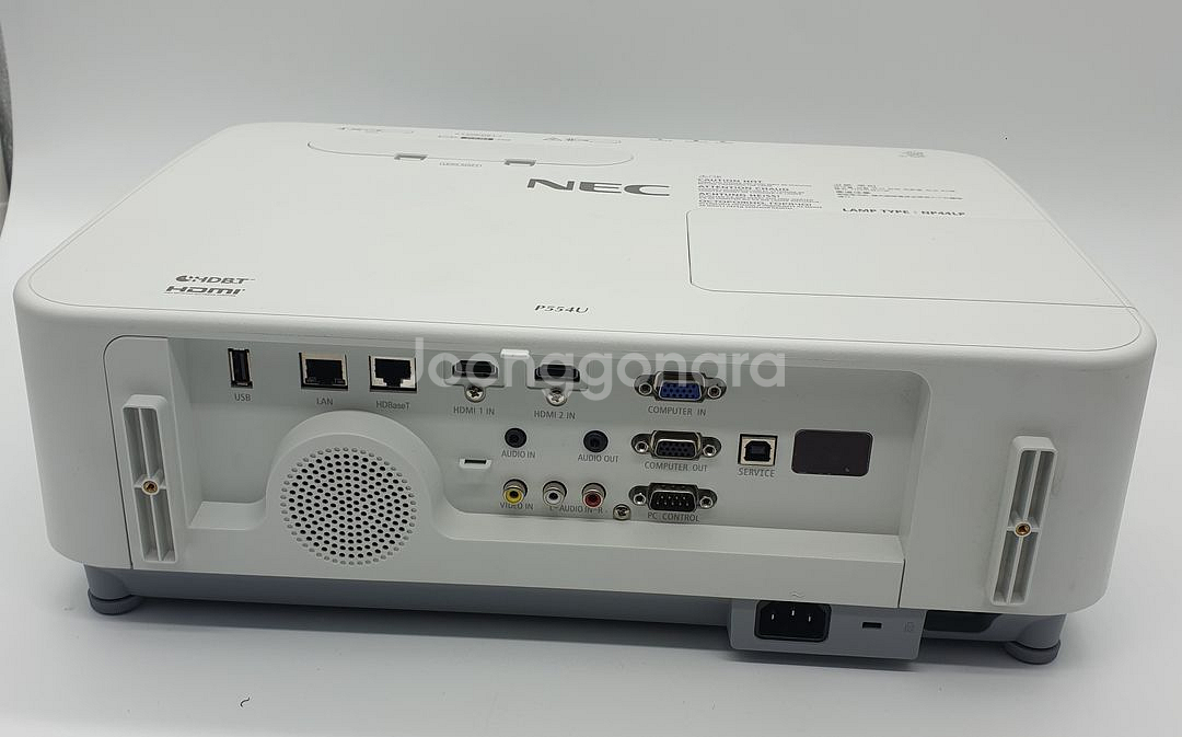 19만 NEC NP-P554U 단초점 5400안시 풀H--5
