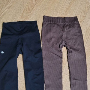 젝시믹스 블랙 레깅스 M 사이즈 5부바지