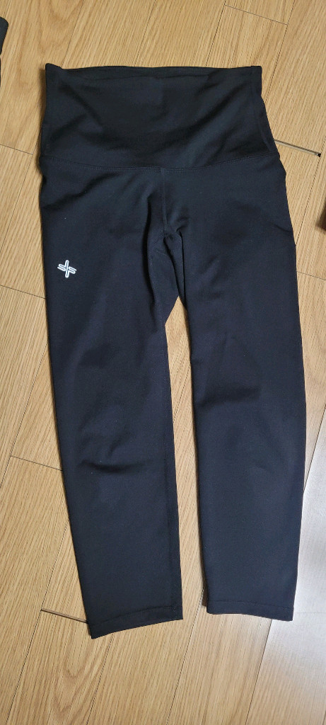 젝시믹스 블랙 레깅스 M 사이즈 5부바지--3