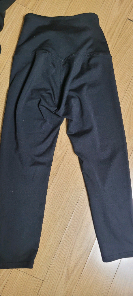 젝시믹스 블랙 레깅스 M 사이즈 5부바지--4